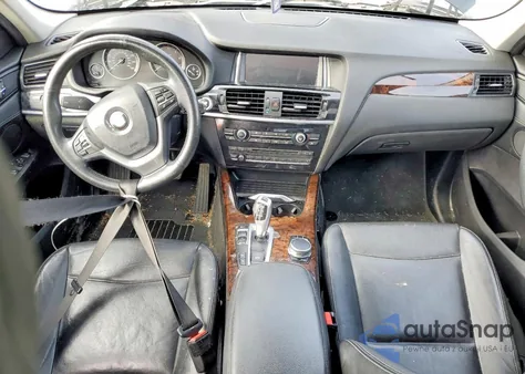 2017 BMW X3 xDrive28I from USA, damaged, VIN 5UXWX9C34H0T25499